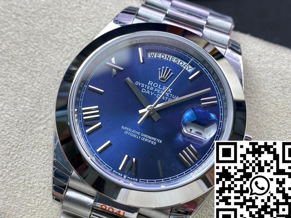 M228206-0015 Factory Steel Rolex Day EW Date Stainless 0329